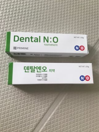 프리마인 유해균 뿐만 아니라 유익균까지 씻어내는 치약은 그만, 건강한 구강환경을 만드는 덴탈엔오 — 5점을 준 리뷰어가 2022년 7월 올린 사용 사진