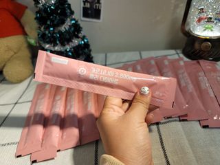 주식회사 얼굴반쪽 [얼굴반쪽 가르시니아 2,800mg] x 14포 1주 젤리 다이어트 보조제 체지방감소 — 5점을 준 리뷰어가 2021년 12월 올린 사용 사진