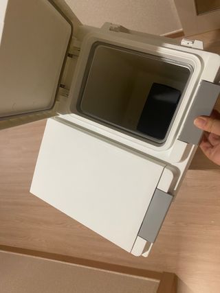 창신리빙 [프랑코 원터치 스탠드 분리수거함 50L 화이트] 똑똑한 정리 수납 — 5점을 준 리뷰어가 2021년 7월 올린 사용 사진