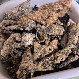 오봉산꽃부각 [만나식품] 오봉산 꽃부각 3가지 맛(오리지널, 새우맛, 매운고추맛) — 4점을 준 리뷰어가 2023년 1월 올린 사용 사진