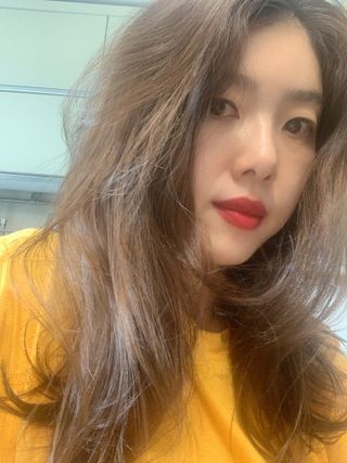 [플로랜드] 듀얼 랩핑 헤어팩 3종_120ml(손상모발/건조모발/염색모발) — 5점을 준 리뷰어가 2022년 6월 올린 사용 사진
