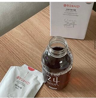클린24시간 1BOX(5포) + 전용보틀(500ml) — 5점을 준 리뷰어가 2023년 1월 올린 사용 사진