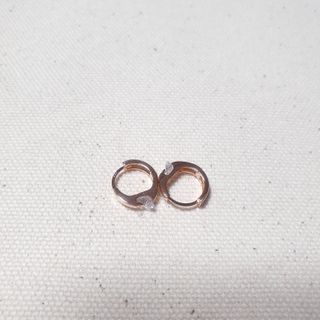 [골드앤디어] 14K 사선 큐빅 원터치 귀걸이_3color — 5점을 준 리뷰어가 2021년 6월 올린 사용 사진