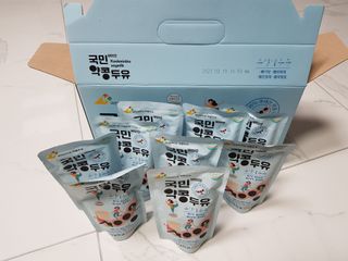 국민바이오 약콩두유 — 3점을 준 리뷰어가 2022년 5월 올린 사용 사진