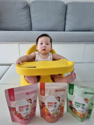 아비삭라이스볼 3종 /딸기,후르츠,단호박 — 5점을 준 리뷰어가 2021년 7월 올린 사용 사진