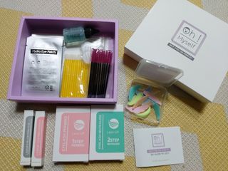 피비에스코리아 [오마이셀프] 셀프 속눈썹펌 키트 뷰러펌 파마 세트 — 4점을 준 리뷰어가 2021년 12월 올린 사용 사진