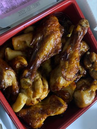 롯데제과 도리토스 갈비천왕치킨맛 X 굽네 갈비천왕 — 5점을 준 리뷰어가 2021년 7월 올린 사용 사진