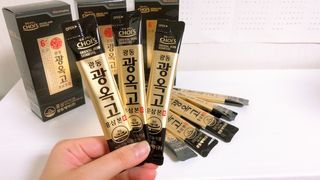 [광동제약] 광동 광옥고 홍삼 본 30포+쇼핑백 증정 — 5점을 준 리뷰어가 2021년 11월 올린 사용 사진