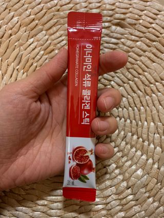 이너미인 석류 콜라겐 스틱 — 5점을 준 리뷰어가 2021년 1월 올린 사용 사진