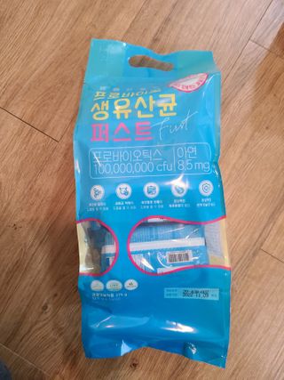 헬스업 핼스업 프로바이오 생유산균 퍼스트 — 4점을 준 리뷰어가 2021년 2월 올린 사용 사진