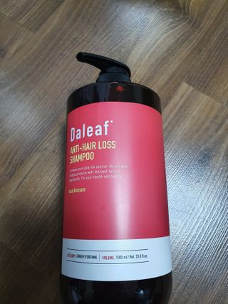 달리프 진저 베러 퍼퓸 탈모 완화 샴푸 1000ml 향 3종 — 5점을 준 리뷰어가 2021년 2월 올린 사용 사진