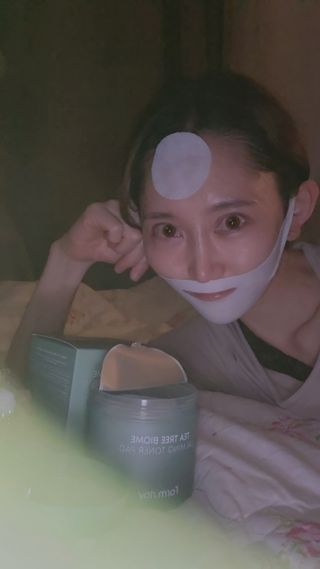 팜스테이 티트리 바이옴 카밍 토너 패드 — 5점을 준 리뷰어가 2023년 1월 올린 사용 사진