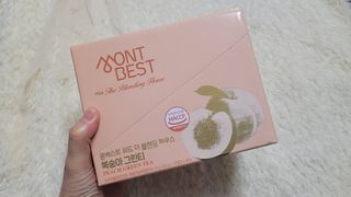 몽베스트 위드더 블랜딩 하우스 _복숭아 그린티 — 5점을 준 리뷰어가 2023년 1월 올린 사용 사진