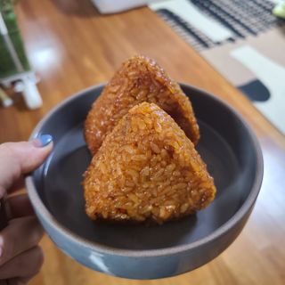 삼양냉동 [삼양] 불닭참치마요구운주먹밥+불닭볶음김치구운주먹밥 2세트구성 — 5점을 준 리뷰어가 2021년 2월 올린 사용 사진