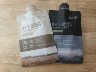 일일하우 슬리밍 플랜B 고소한 귀리맛, 진한 카카오맛 (체중조절식) — 5점을 준 리뷰어가 2023년 7월 올린 사용 사진