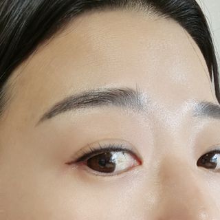 [MONDRAW] 몬드로우 붓펜 아이라이너 — 4점을 준 리뷰어가 2022년 4월 올린 사용 사진