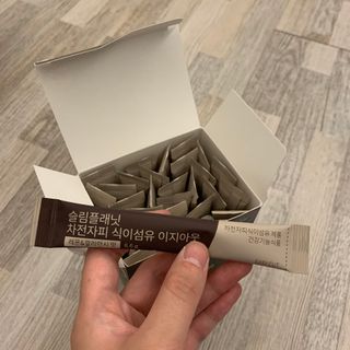 슬림플래닛 차전자피 식이섬유 이지아웃 — 5점을 준 리뷰어가 2021년 8월 올린 사용 사진