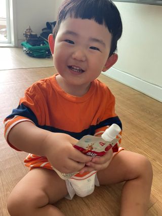 프리캠페인용 [한미사이언스] 우리 아이 튼튼, 엄마 마음 든든! 마시는텐텐 플러스 (100ml*10입) — 5점을 준 리뷰어가 2023년 9월 올린 사용 사진