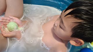 버블데이 배쓰밤 거품입욕제 버블바 6종 — 5점을 준 리뷰어가 2021년 8월 올린 사용 사진