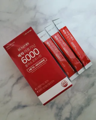 메타아르기닌 GC녹십자웰빙 메타 아르기닌 6000 플러스 오르니틴 — 5점을 준 리뷰어가 2022년 4월 올린 사용 사진