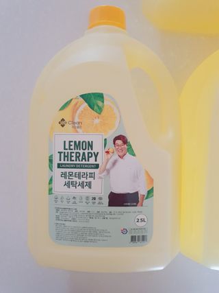 지오클린 레몬테라피 액체세제 2.5L 4개 — 5점을 준 리뷰어가 2022년 8월 올린 사용 사진