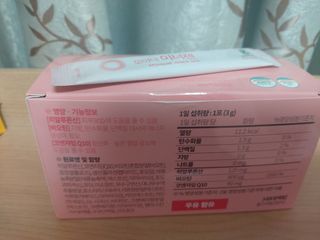 [모마네] 이너뷰티 히알루론산 비오틴 코큐텐 저분자피쉬콜라겐 - 3 g 30포 ★석류맛 — 4점을 준 리뷰어가 2021년 12월 올린 사용 사진