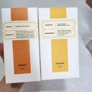 [녹산] 비건 대나무 밸런싱 수분 토너 + 비건 바이오 비타 에센스 — 4.5점을 준 리뷰어가 2022년 9월 올린 사용 사진