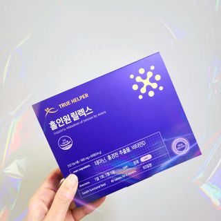 트루헬퍼 홀인원 릴렉스 스트레스로인한 긴장완화 피로개선 1박스 2개월 — 5점을 준 리뷰어가 2023년 2월 올린 사용 사진