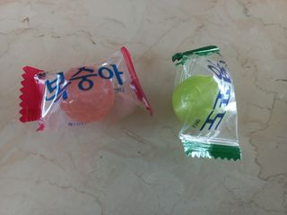 청포도캔디 복숭아캔디 — 5점을 준 리뷰어가 2022년 11월 올린 사용 사진