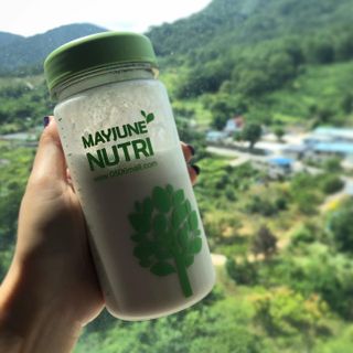 메이준뉴트리 유러피언 산양유 콜라겐 프로틴 — 4.5점을 준 리뷰어가 2021년 6월 올린 사용 사진