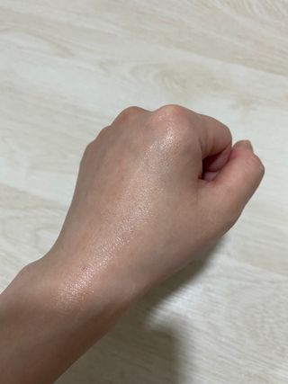 AYU25[아유트웬티파이브]다마스크로즈워터 베이스 천연 수분 촉촉 크림 — 2점을 준 리뷰어가 2021년 4월 올린 사용 사진