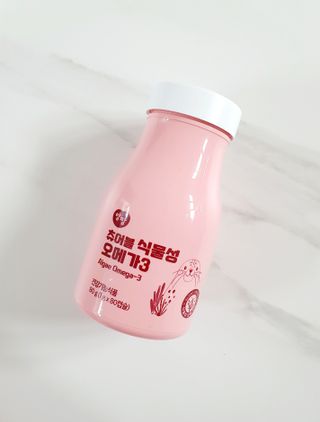 앙팡 츄어블 식물성 오메가3 1000mg x 80캡슐 — 5점을 준 리뷰어가 2022년 10월 올린 사용 사진