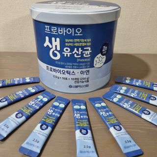 서울약사신협_프로바이오생유산균_2.5G x 100포 — 5점을 준 리뷰어가 2021년 5월 올린 사용 사진