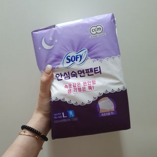 LG유니참 쏘피SOFY [SOFY] 안심숙면팬티/무표백속커버 — 5점을 준 리뷰어가 2021년 4월 올린 사용 사진