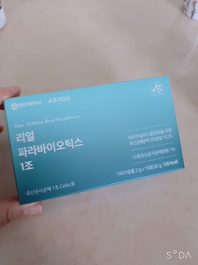리얼파라바이오틱스 1조 리뷰 사진