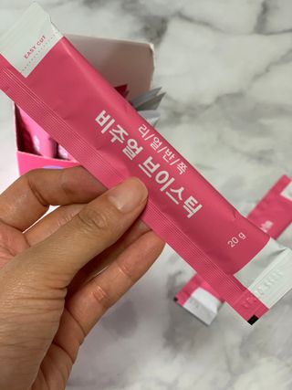 필리브 비주얼 브이스틱 — 4점을 준 리뷰어가 2021년 6월 올린 사용 사진