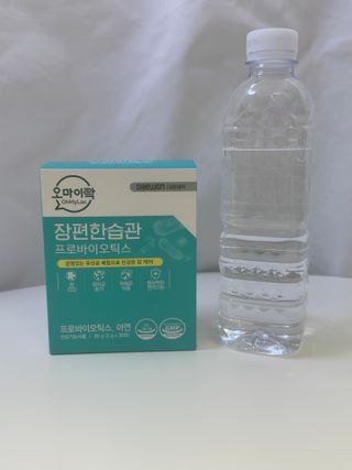 [유산균] 오마이락 장편한습관 프로바이오틱스 30P — 5점을 준 리뷰어가 2022년 11월 올린 사용 사진