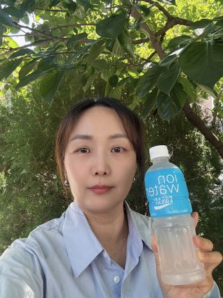 [동아오츠카] 포카리스웨트  500ml PET + 이온워터 500ml PET — 5점을 준 리뷰어가 2025년 7월 올린 사용 사진