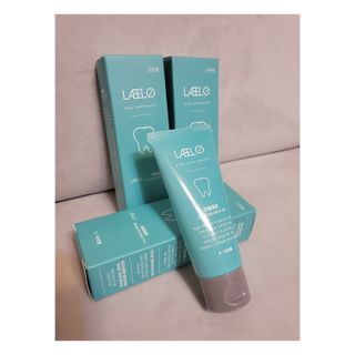 치과에서 쓰는 치약 _ 라벨제로 저불소 꼬마, 키즈, 유아, 베이비, 주니어 안전한 어린이치약 — 5점을 준 리뷰어가 2023년 3월 올린 사용 사진
