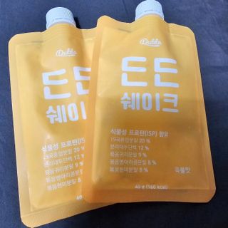 [덜다] 든든 식물성 단백질 쉐이크 40g X 7입 (곡물/딸기) — 5점을 준 리뷰어가 2023년 8월 올린 사용 사진