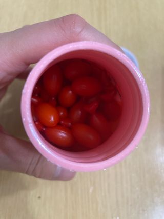 앙팡 츄어블 식물성 오메가3 1000mg x 80캡슐 — 5점을 준 리뷰어가 2022년 10월 올린 사용 사진