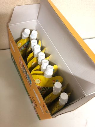 [몸엔용] 어린이, 초등학생의 영양간식 달콤 국산녹용 키엔용  80ml x 10포 — 5점을 준 리뷰어가 2021년 7월 올린 사용 사진