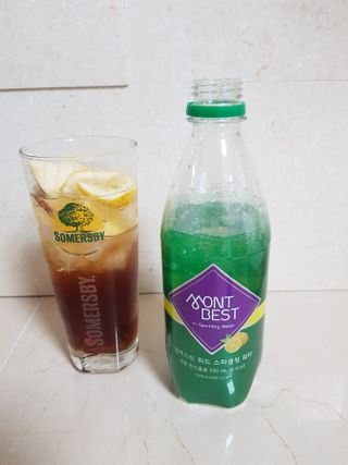 몽베스트 Montbest with Sparkling water Lemon OR Lime 20병(랜덤) — 5점을 준 리뷰어가 2022년 11월 올린 사용 사진