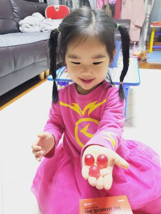 [푸름웰니스] 라바 멀티비타민 구미 36g — 5점을 준 리뷰어가 2021년 12월 올린 사용 사진
