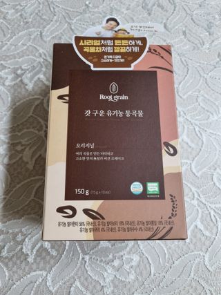 씨알푸드 유기농 쌀 시리얼 390g + 갓 구운 유기농 발아통곡물 150g — 5점을 준 리뷰어가 2021년 12월 올린 사용 사진