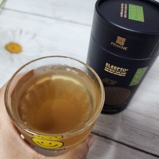 프리마인 자체 기업부설 연구소에서 찾아낸 건강한 수면의 비밀.  슬립토 플러스 30포 — 5점을 준 리뷰어가 2023년 7월 올린 사용 사진