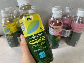 더그레잇티 콤부차 [매일유업] 더그레잇티 44kcal 콤부차 300ml *12개입 (오리지널 6개+베리리치 6개) — 5점을 준 리뷰어가 2023년 7월 올린 사용 사진