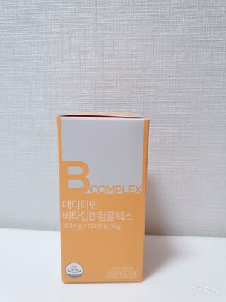 메디타민 비타민B 컴플렉스 — 5점을 준 리뷰어가 2021년 3월 올린 사용 사진