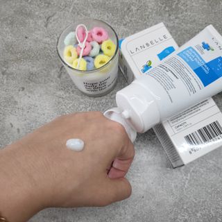 랑벨 수퍼내츄럴 아쿠아 수딩 크림 100ml — 5점을 준 리뷰어가 2022년 4월 올린 사용 사진
