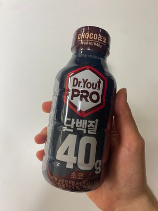 닥터유 프로 단백질 드링크 40g 초코 닥터유 프로 단백질드링크 40g 초코 — 5점을 준 리뷰어가 2024년 9월 올린 사용 사진